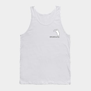 VR Cricket Guy Plain Tank Top